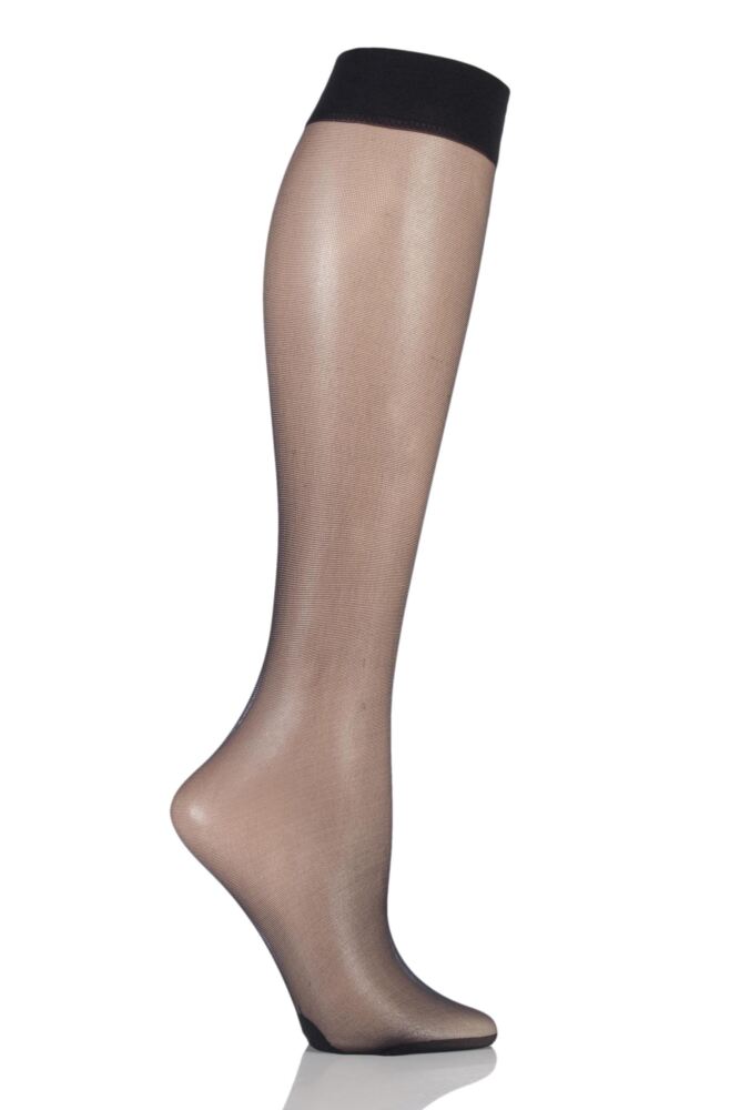 Pretty Polly Sweet Steps 10 Denier Sheer Knee High Socks