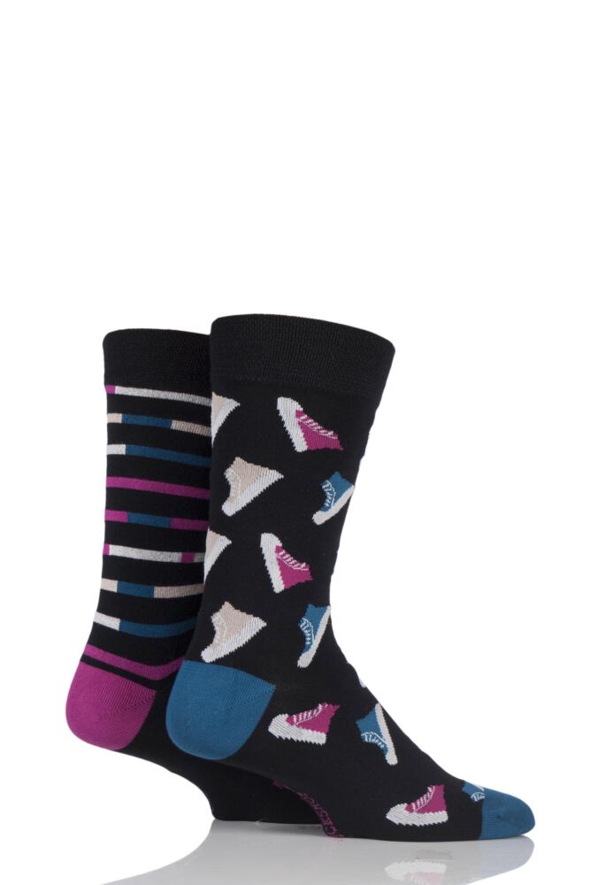 SockShop Striped and Patterned Bamboo Socks