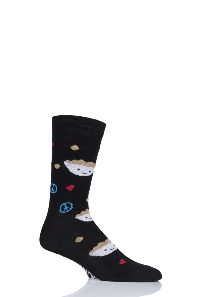 LAZY PANDA BAMBOO SPREAD HUMMUS NOT HATE GIFT BOXED SOCKS