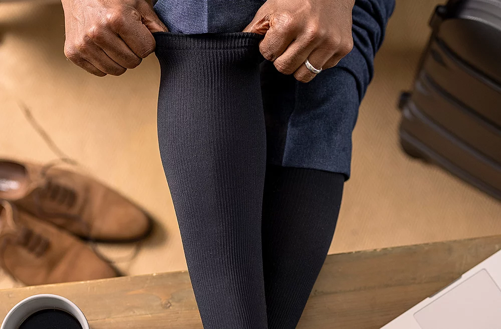Do compression socks help with restless legs?