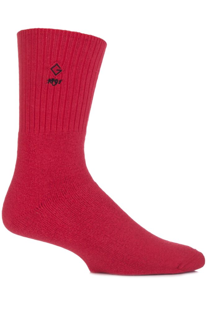 Mens 1 Pair Glenmuir Cushioned Gentle Grip Golf Socks In 4 Colours