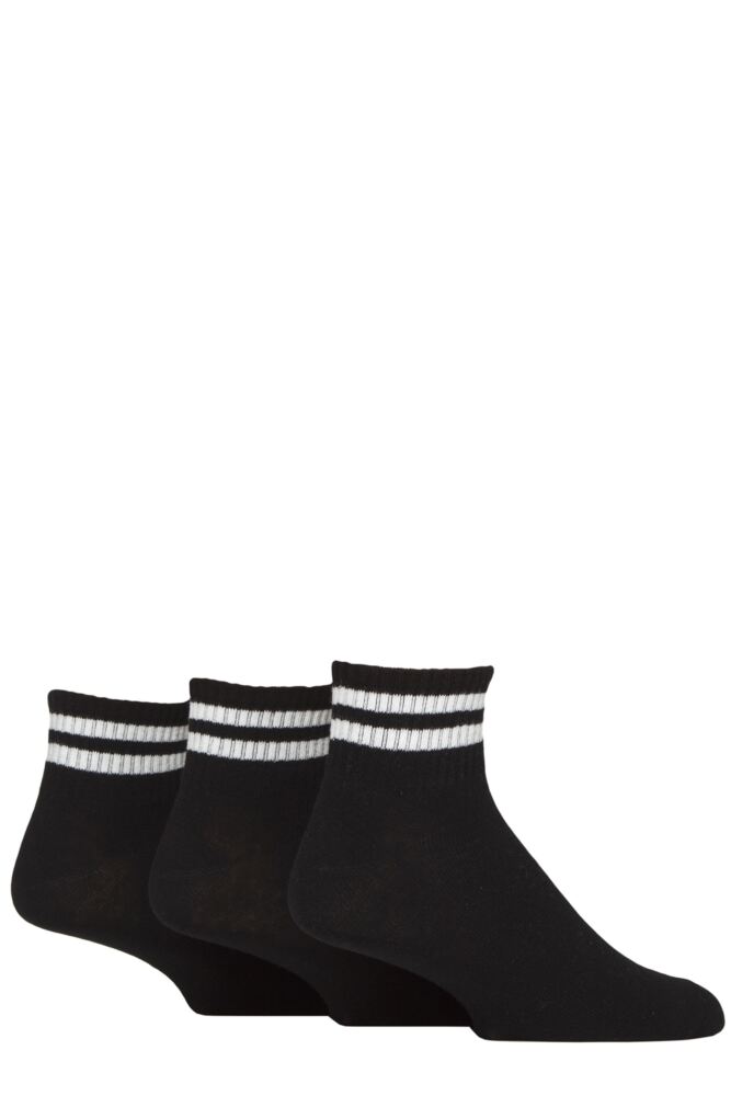 <div class="font-weight-bold">Wildfeet</div>Mens Cotton Mid Length Sports Socks 3-Pair