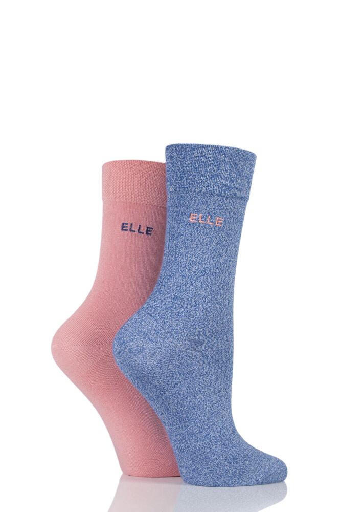 Elle Plain Bamboo Fibre Socks