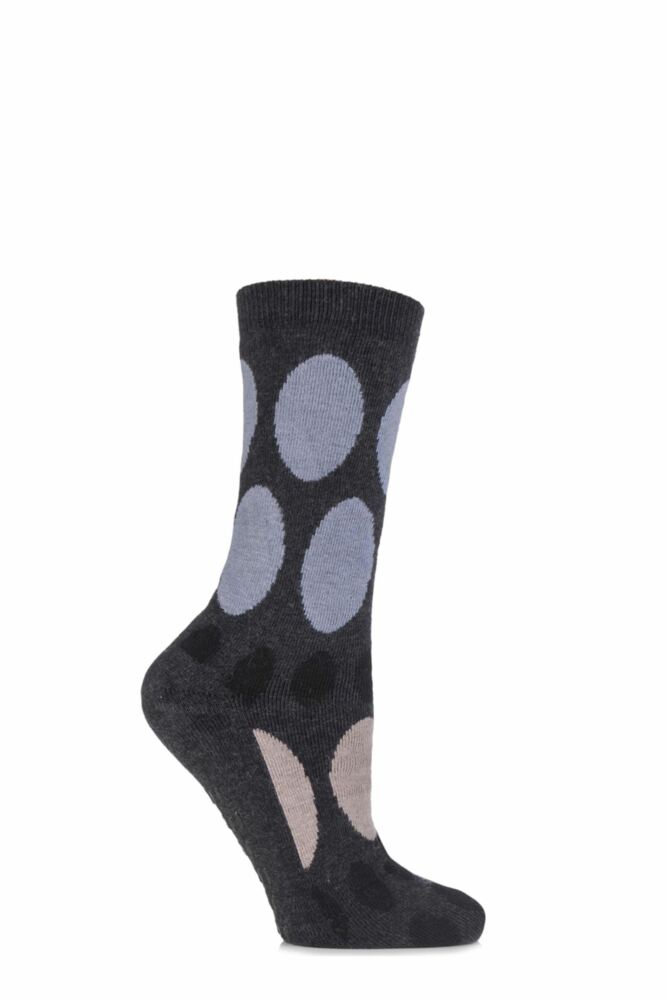 ELLE SOFT WOOL & VISCOSE BLEND SLIPPER SOCKS