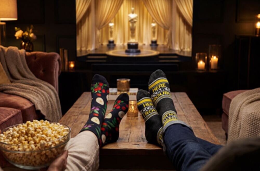 And the award for best socks goes to...