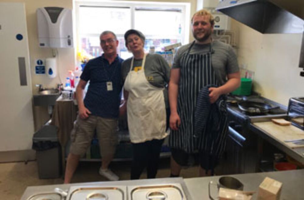 Soup Kitchen Takeover - we speak to a visitor & volunteer