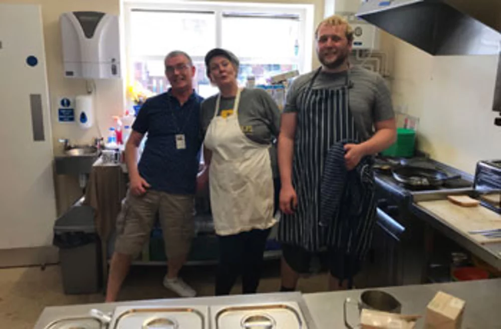 Soup Kitchen Takeover - we speak to a visitor & volunteer