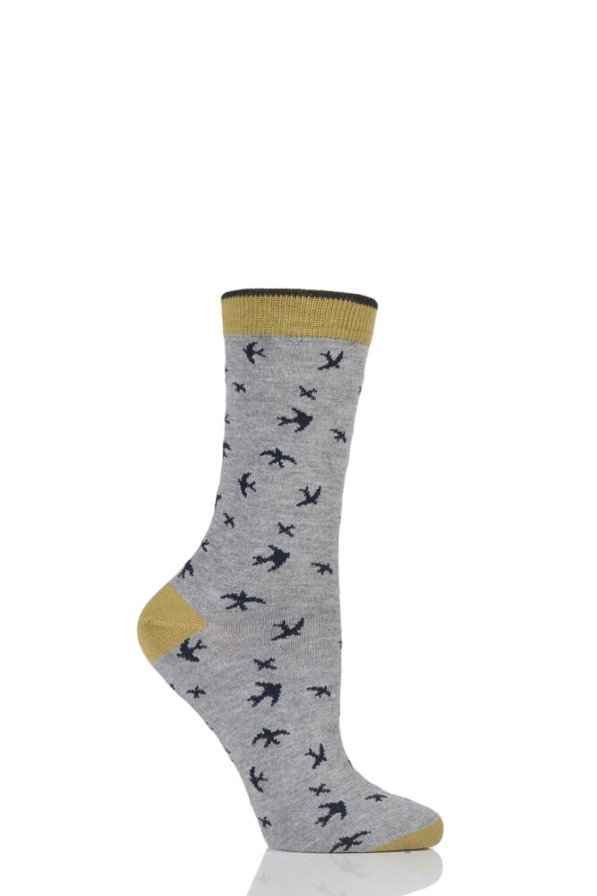 Braintree Harvill Birds Bamboo and Organic Cotton Socks