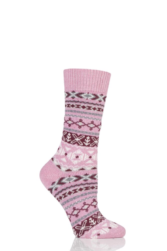 Braintree Nera Fairisle Organic Cotton and Wool Socks