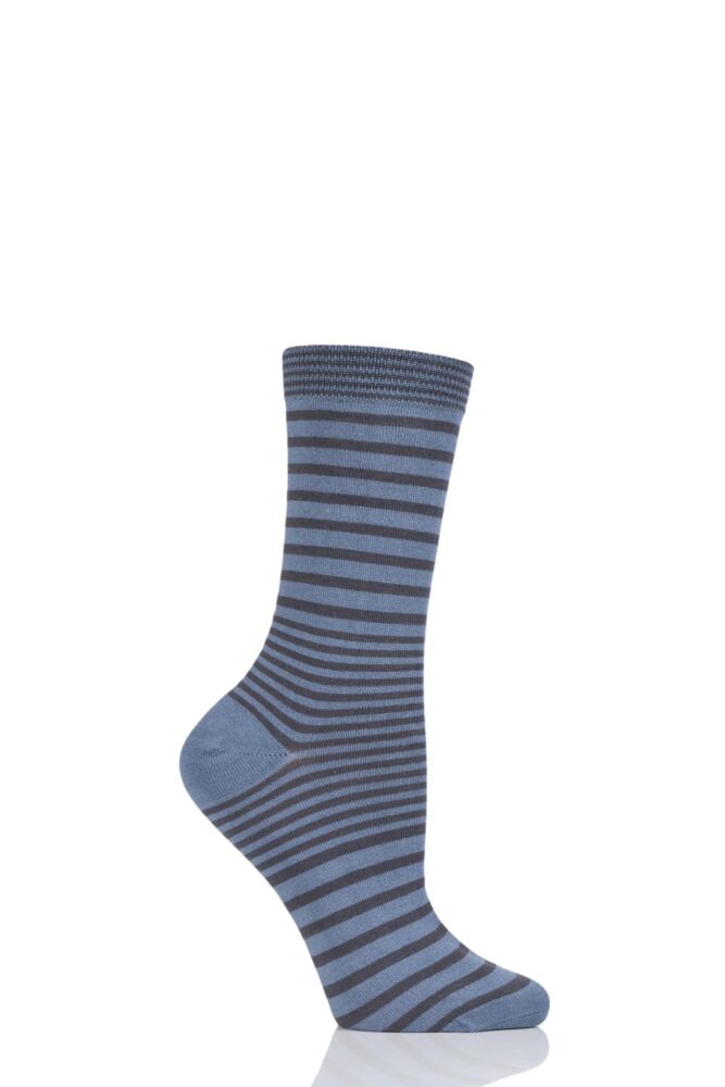 Braintree Lillian Fine Stripe Bamboo and Organic Cotton Socks