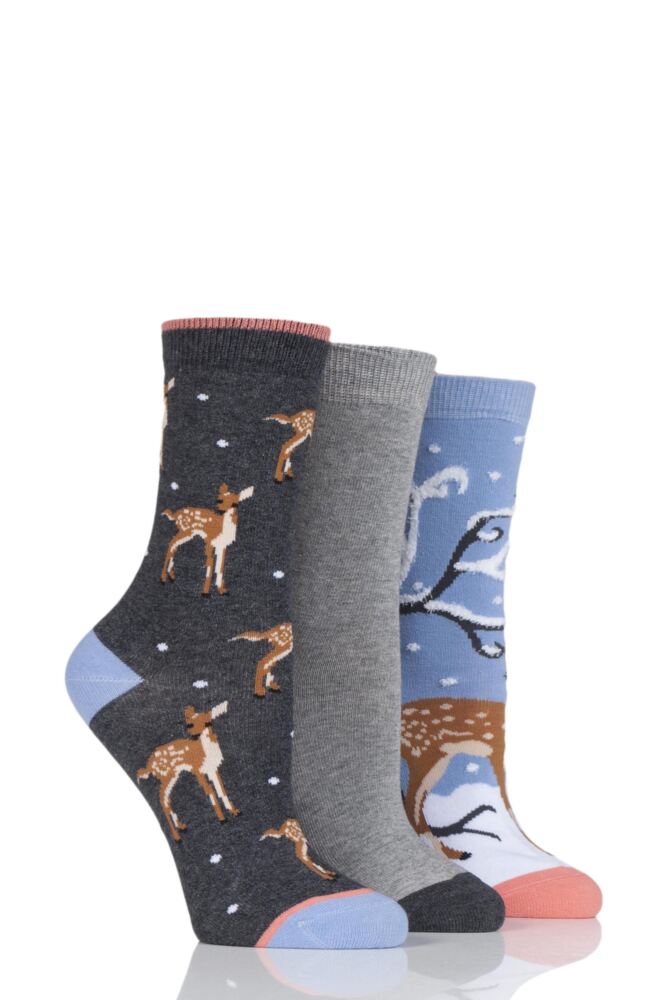 Sockshop Wild Feet Winter Inspired Patterned Socks