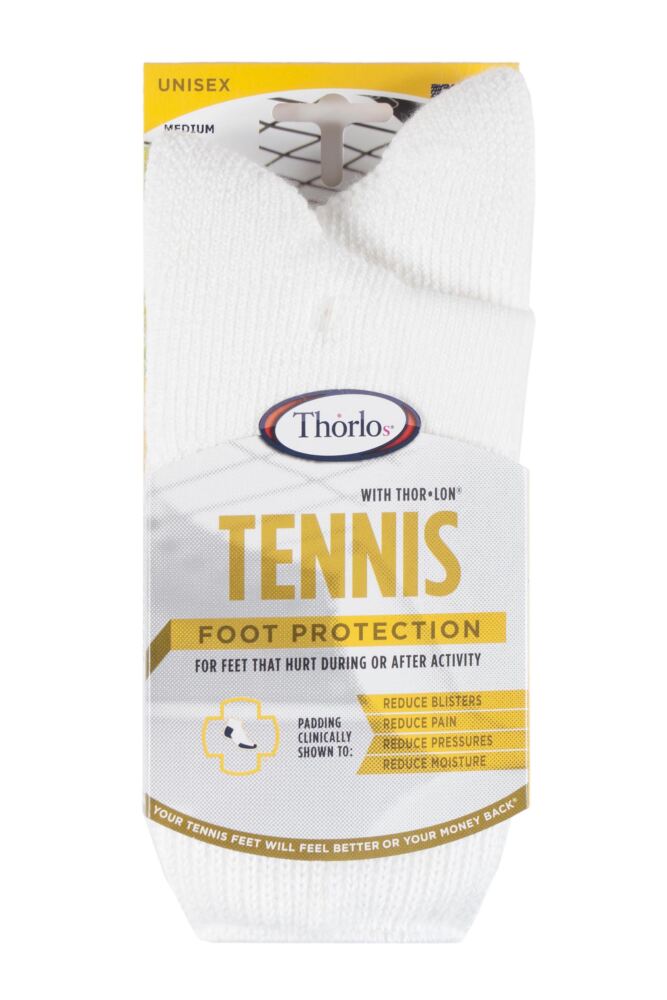 Thorlos Tennis Crew Socks with Thick Cushion