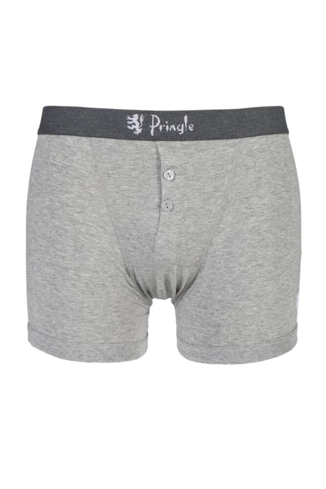 Pringle Button Fly Cotton Fitted Boxer Shorts