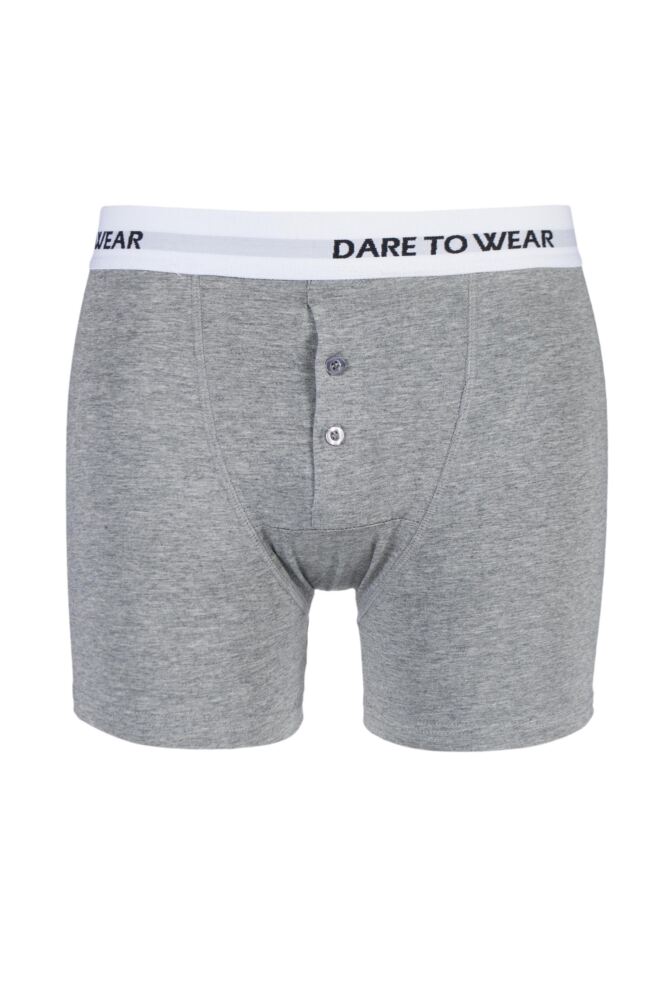 SockShop Dare to Wear Bamboo Button Front Boxer Trunks