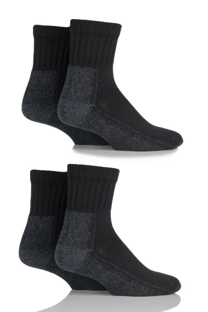 Mens and Ladies 4 Pair Workforce Safety Trainer Socks