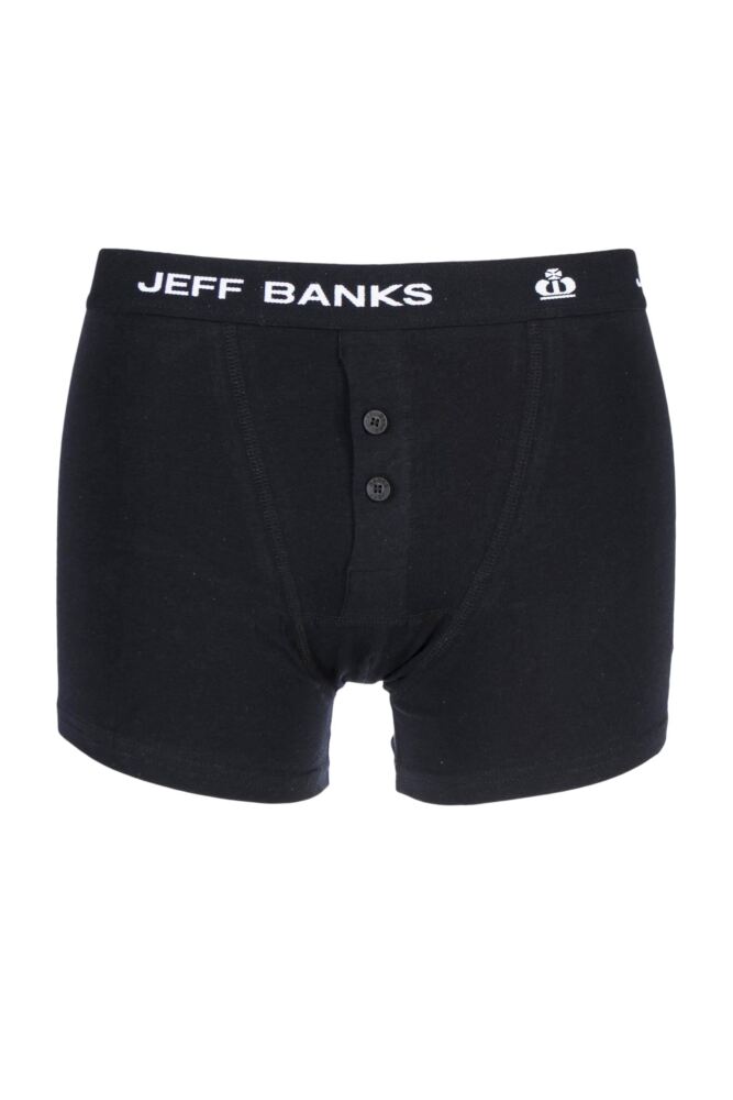 Jeff Banks Leeds Buttoned* Cotton Boxer Shorts