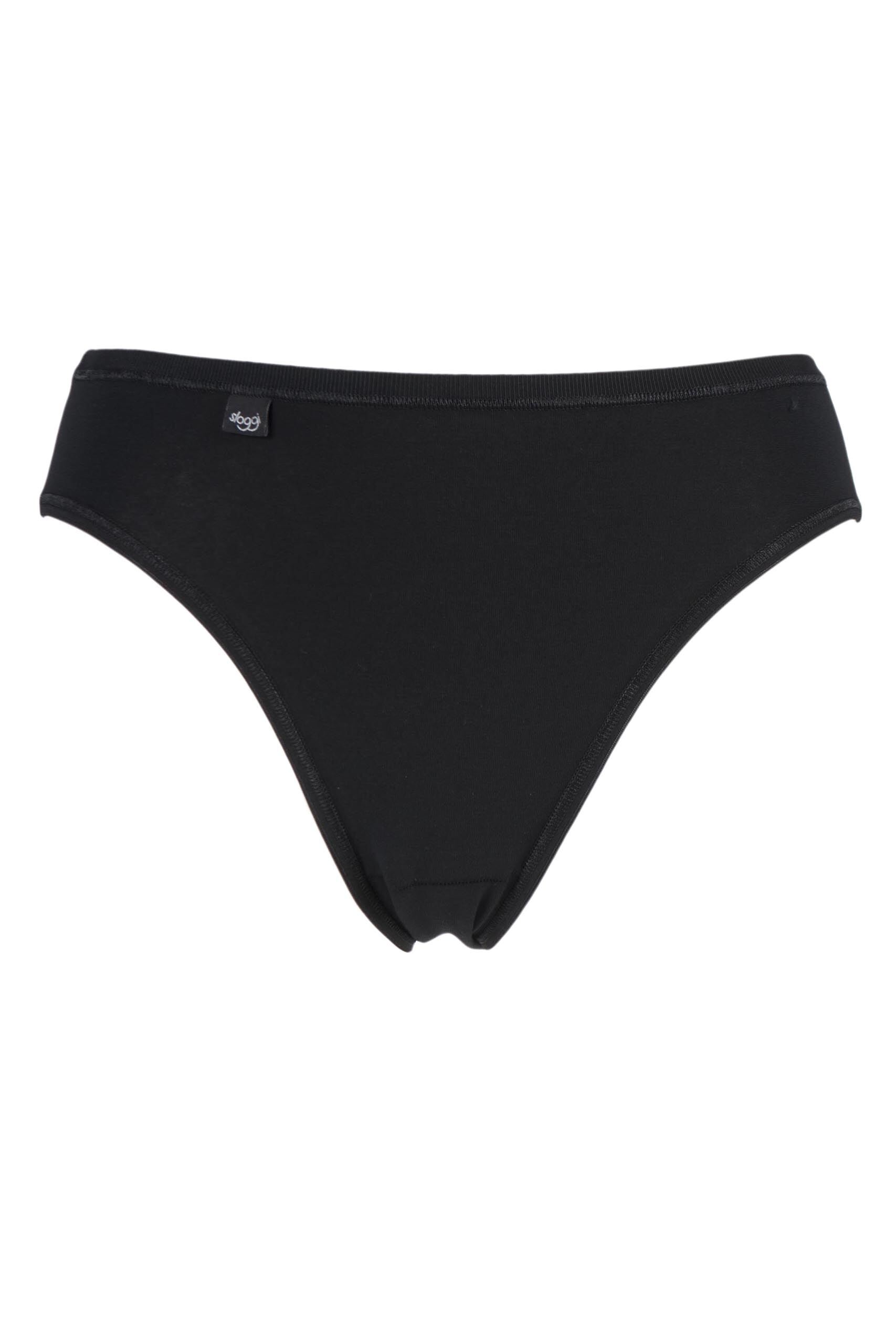 Image of 1 Pack Black EverNew Cotton Tai Briefs Ladies 14 Ladies - Sloggi