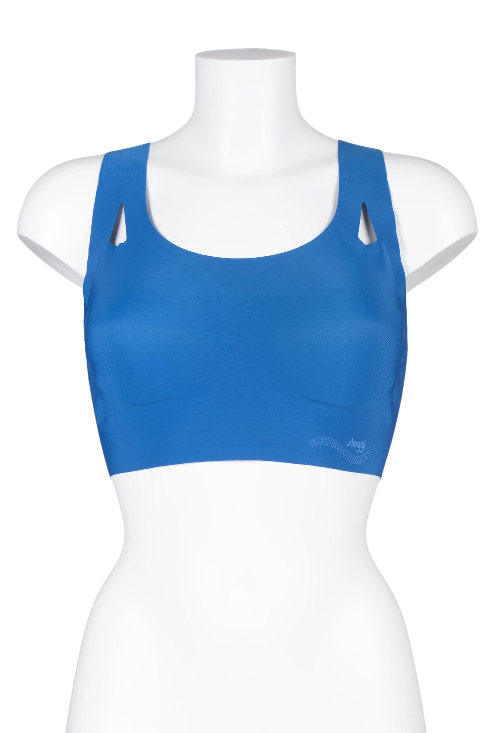 Image of 1 Pack Blue ZERO Feel Sporty Gym Top Ladies Large - Sloggi