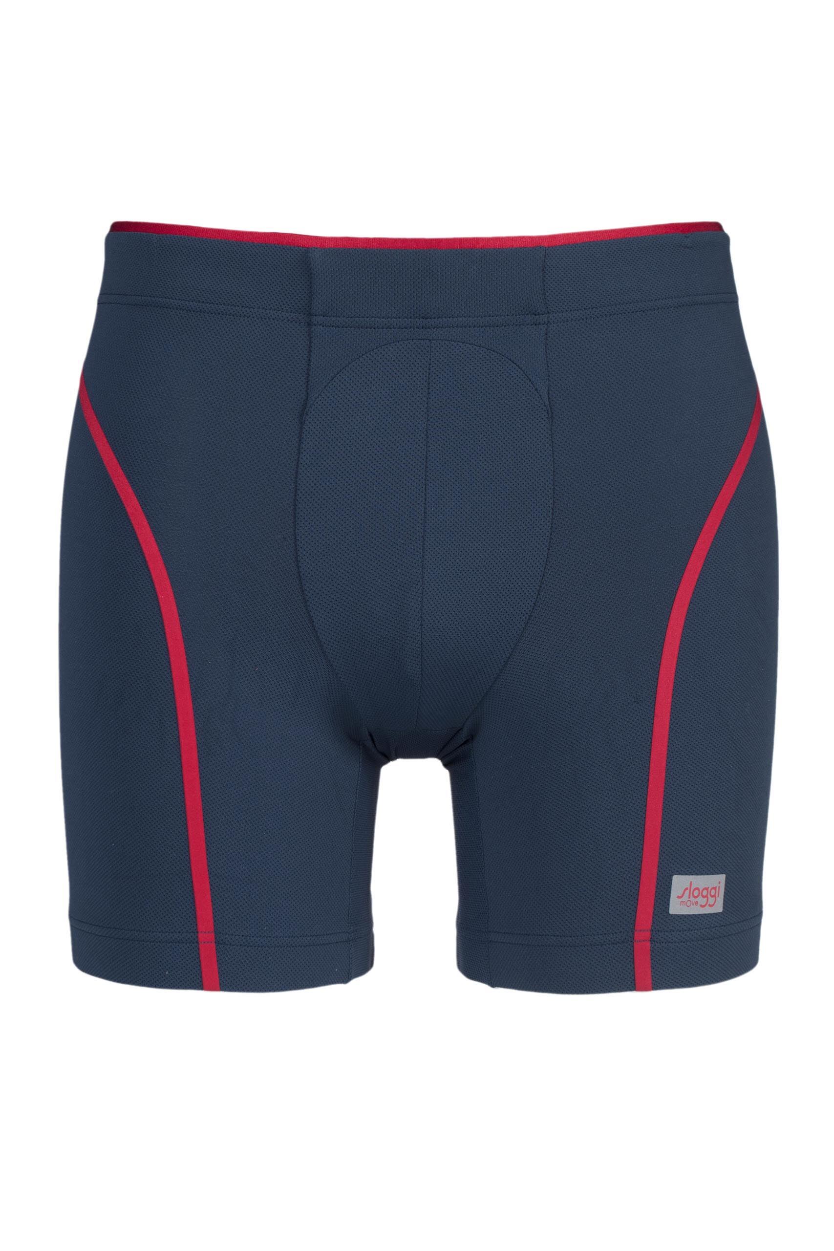 Image of 1 Pack Blue mOve FLEX Sports Boxer Shorts Men's Large - Sloggi