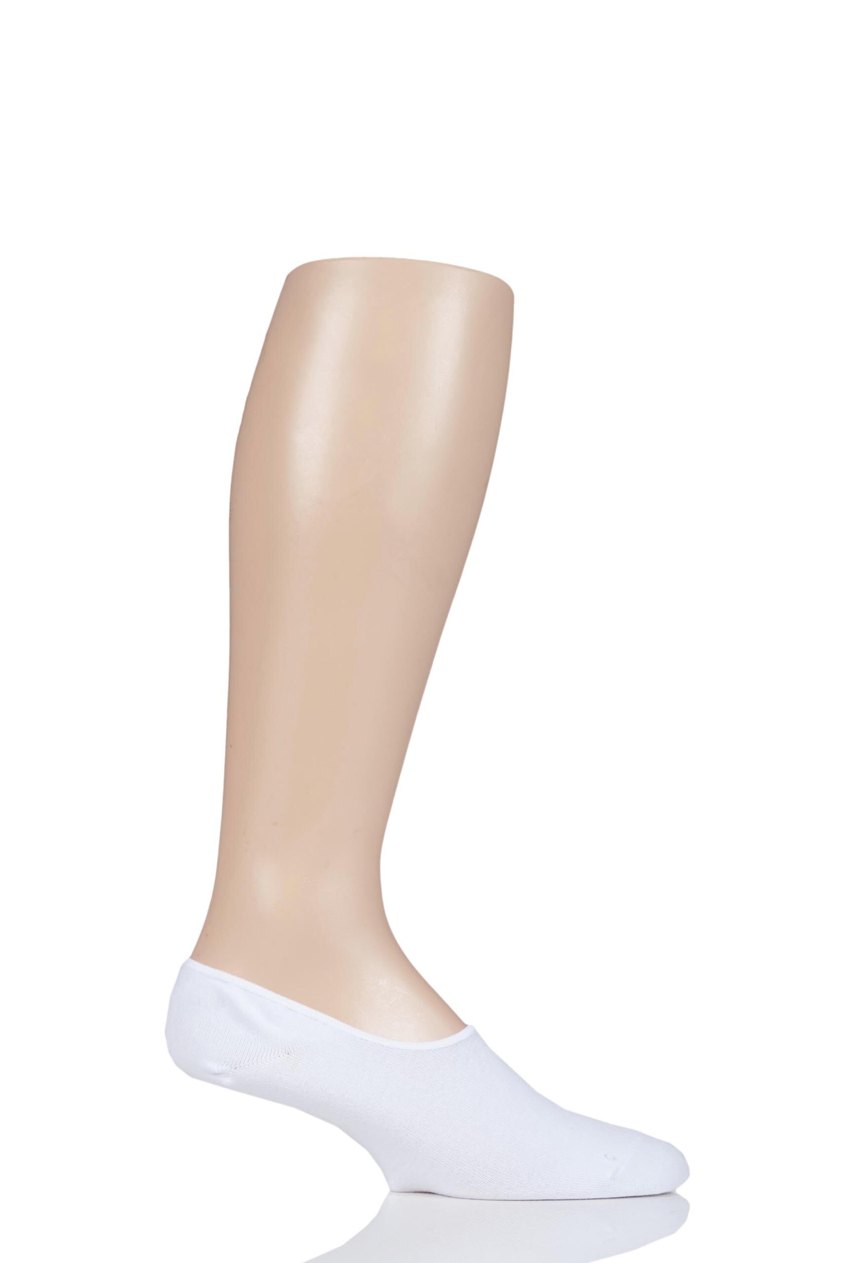 Image of 1 Pair White Secret Socks Men's 6-11 Mens - Jack & Jones