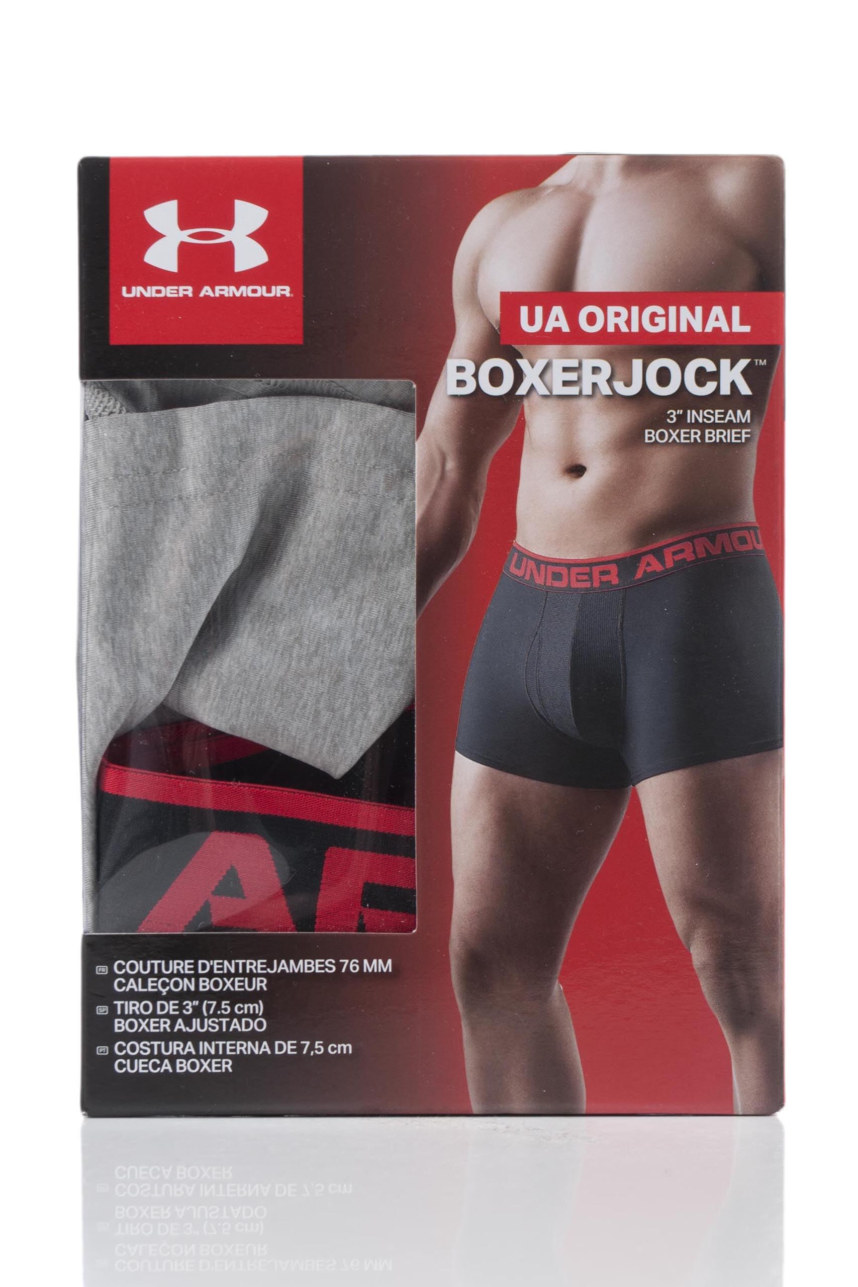 Mens Under Armour The Original Series BoxerJock 3Inch Inseam Boxers