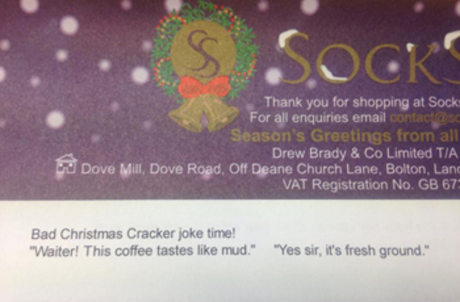 That's a cracker!" | Our favourite "bad" Christmas cracker jokes!