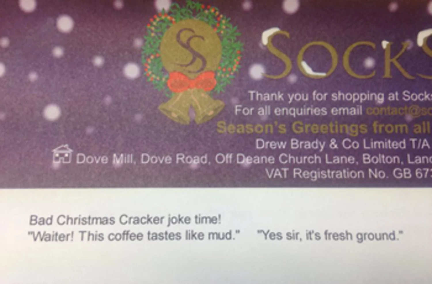 That's a cracker!" | Our favourite "bad" Christmas cracker jokes!
