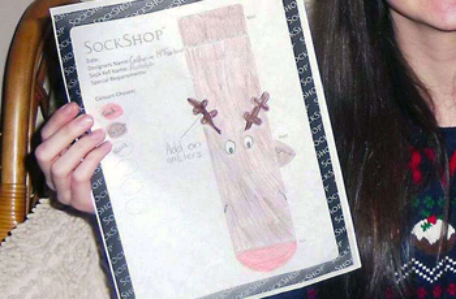 Then all the Reindeer (and everyone else) loved him - The origins of our famous Rudolph sock