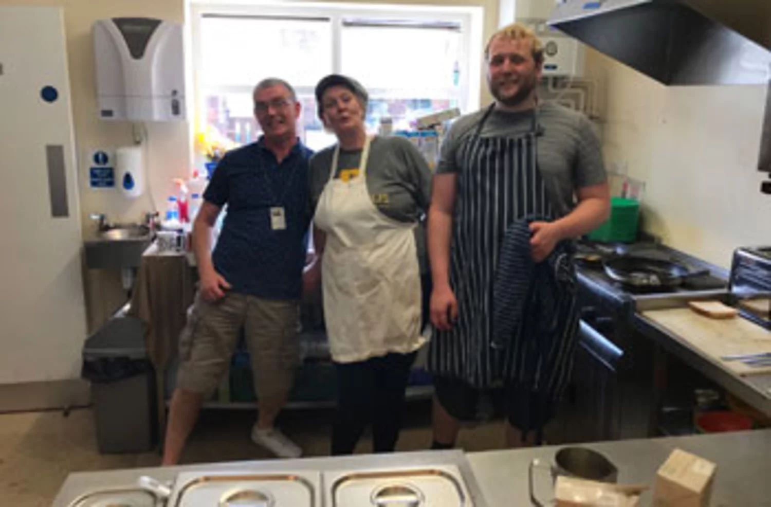 Soup Kitchen Takeover - we speak to a visitor & volunteer