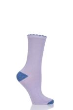 Charnos Contrast Heel and Toe Bamboo Socks