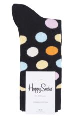  Happy Socks Big Dot Combed Cotton Socks