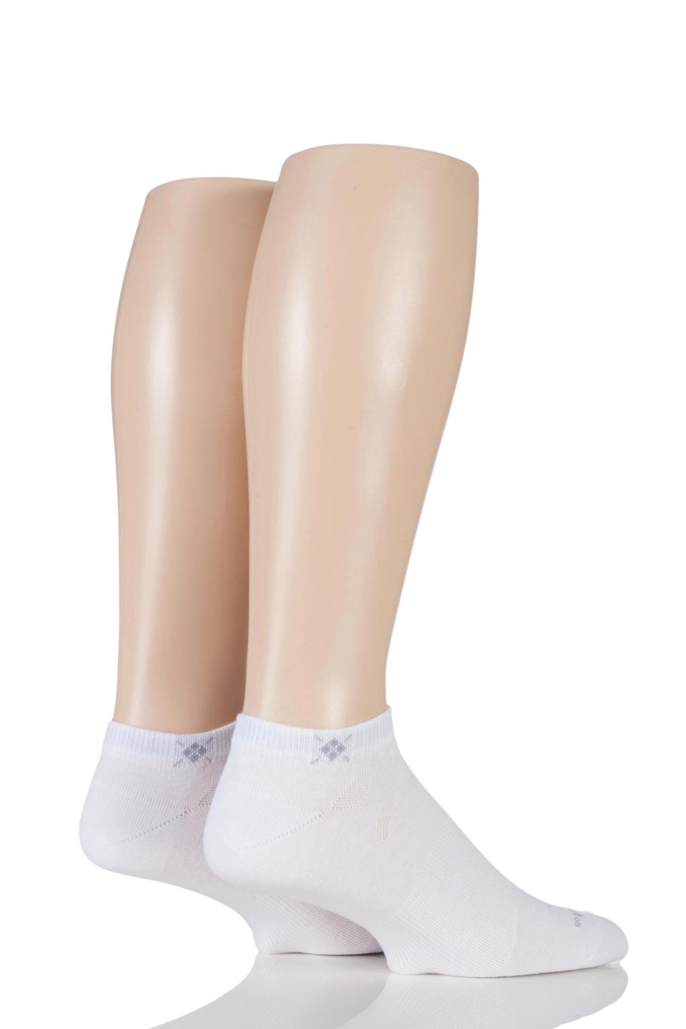 Mens 2 Pair Burlington Everyday Cotton Trainer Socks From