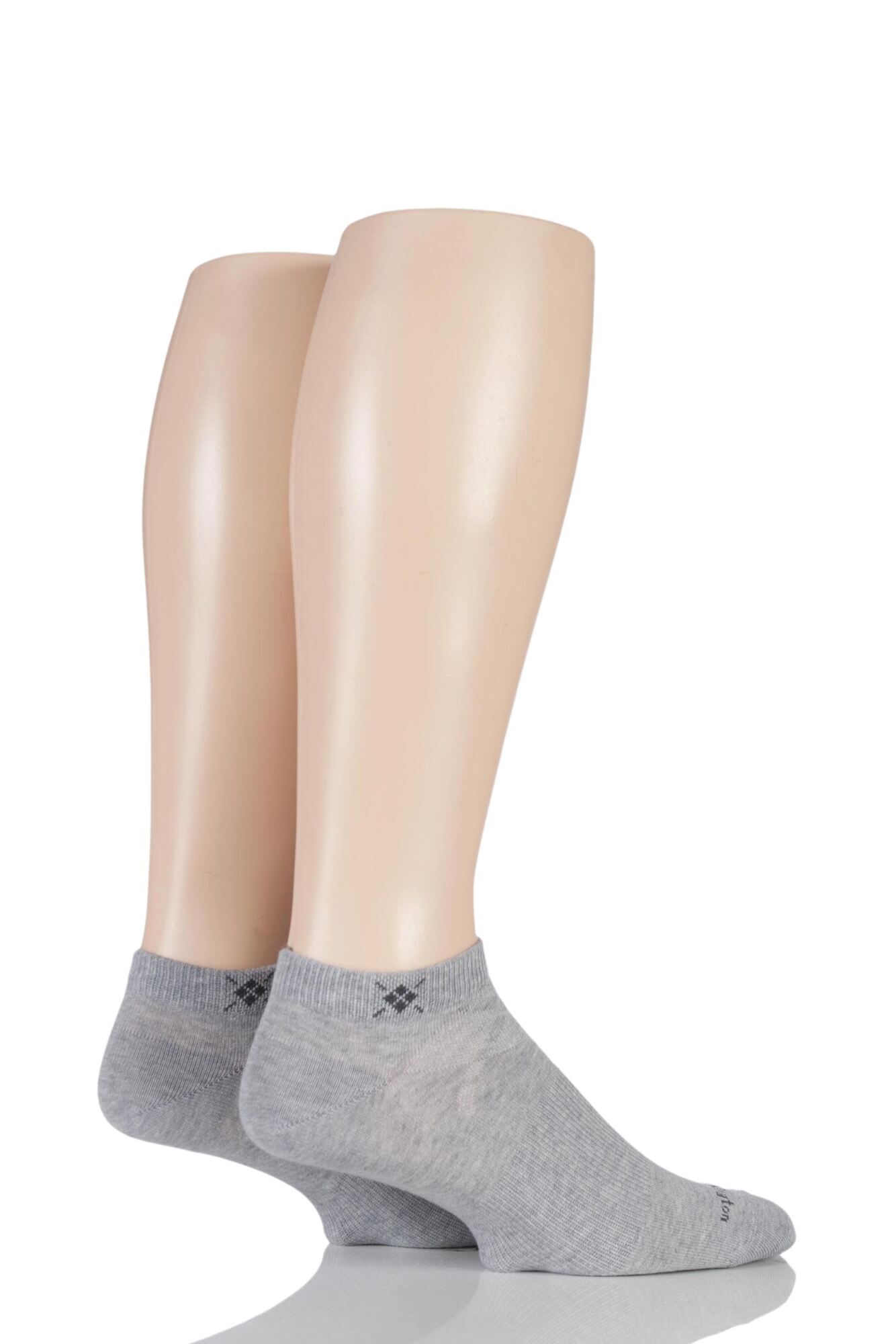 Mens 2 Pair Burlington Everyday Cotton Trainer Socks From