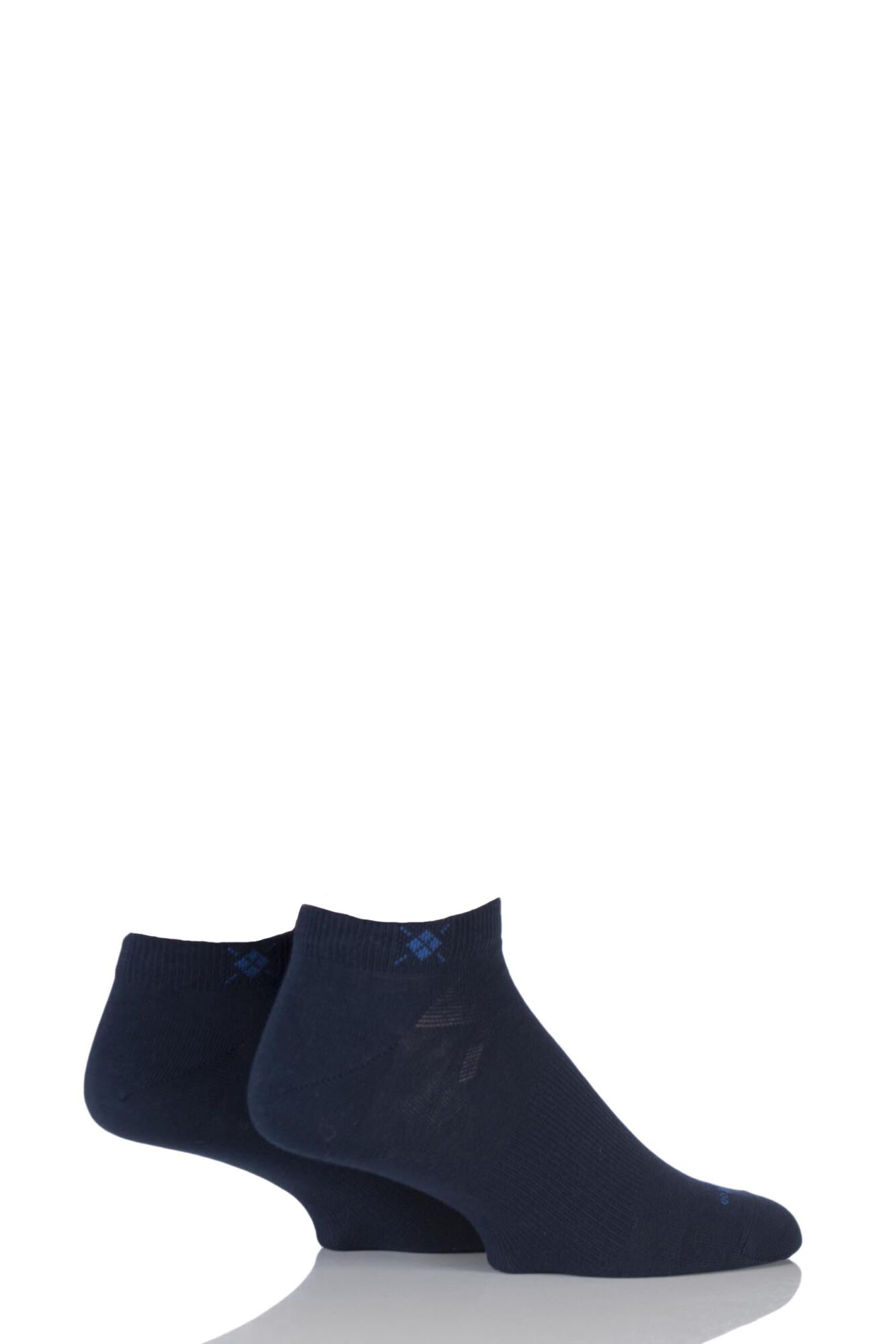 Mens 2 Pair Burlington Everyday Cotton Trainer Socks From