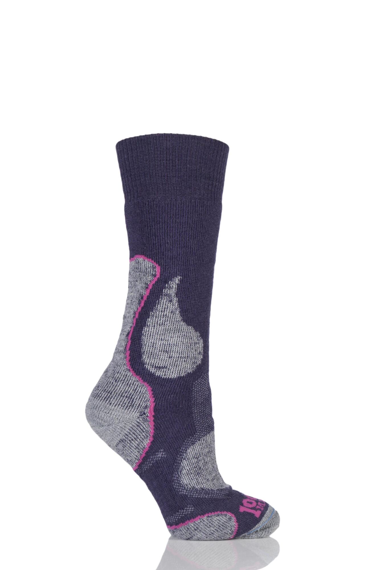 1 Pair 3 Seasons Merino Wool Walking Socks Ladies - 1000 Mile