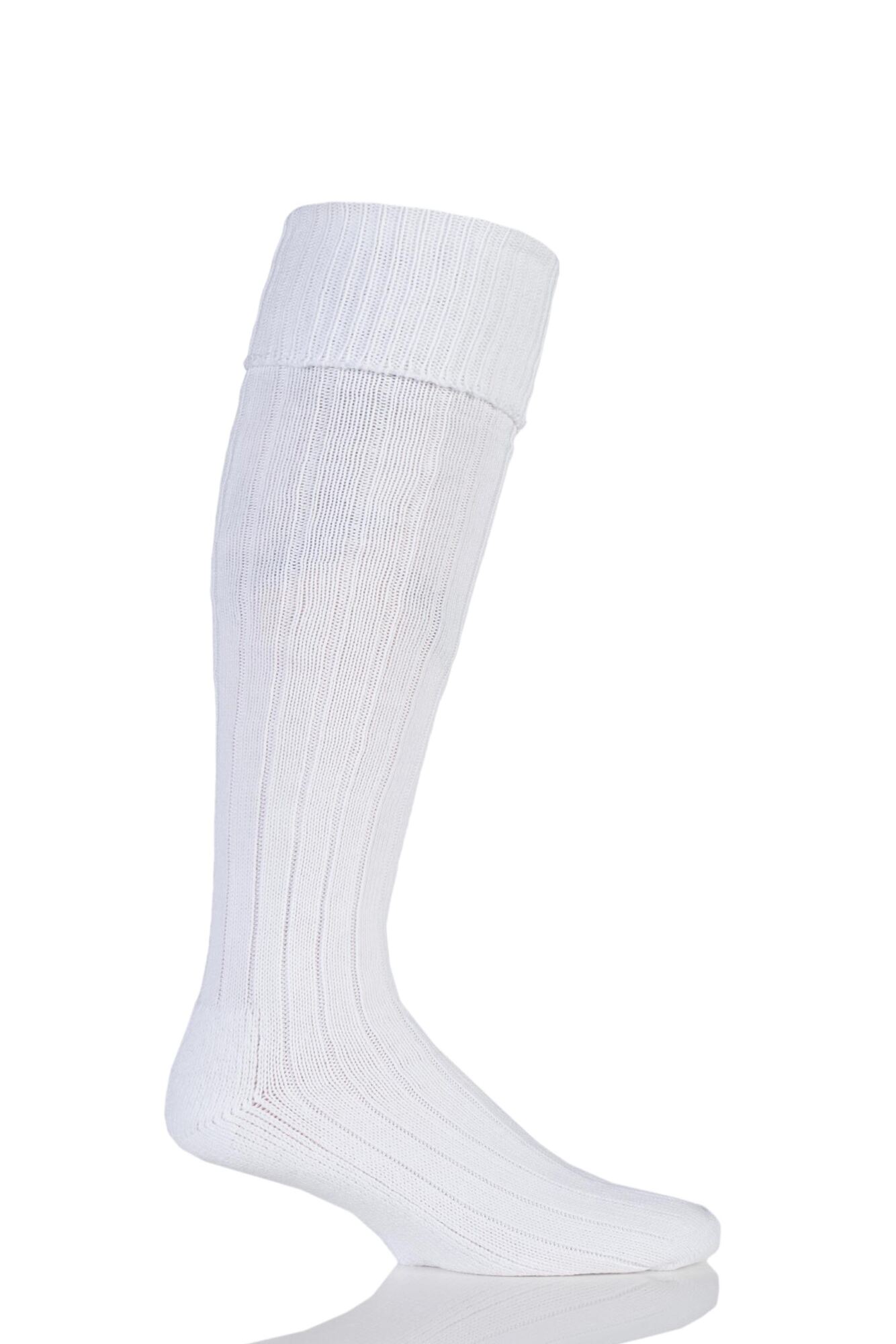 Mens 1 Pair Glenmuir Birkdale Cotton Cushioned Knee High Golf Socks