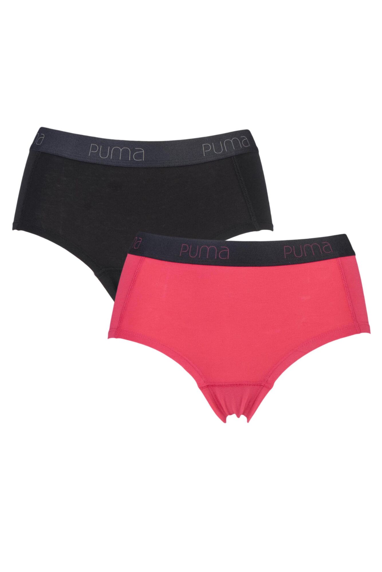 2 Pack Basic Mini Shorts Ladies - Puma