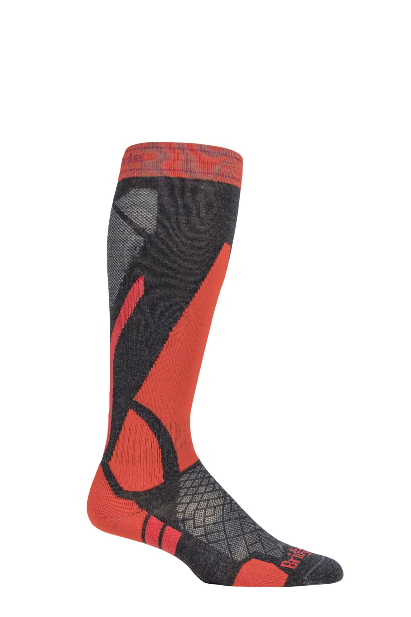 Mens And Ladies 1 Pair Bridgedale Merino Performance Light Weight Ski Socks