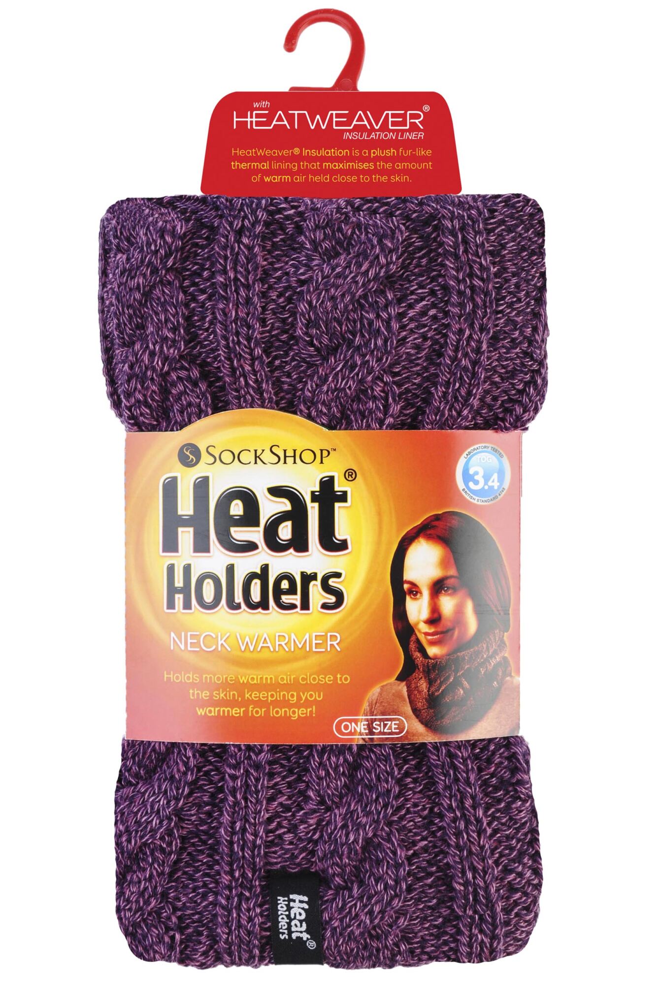 Heat Holders 3.5 Tog Heatweaver Yarn Neck Warmer