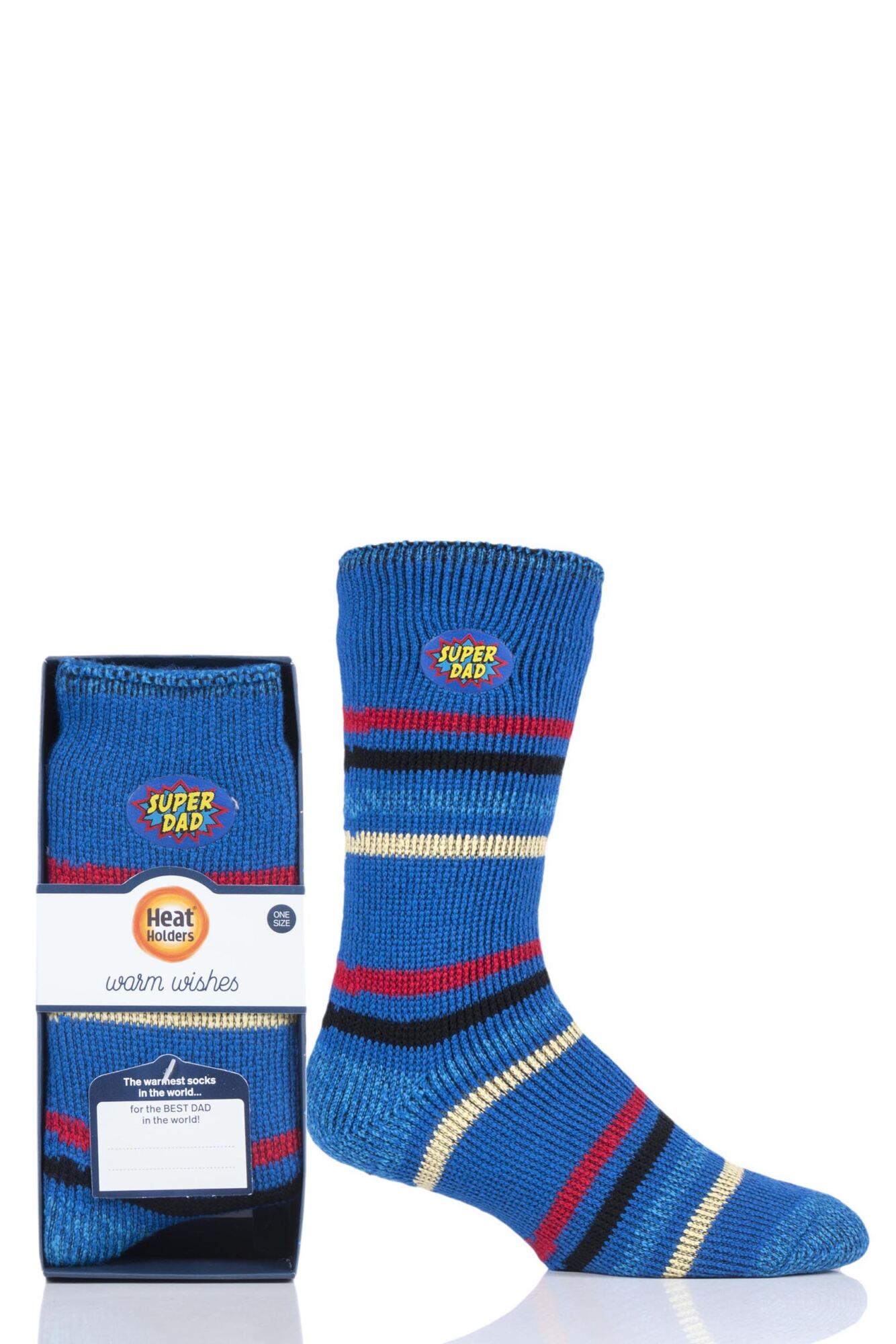 1 Pair Gift Boxed Socks Men's - Heat Holders