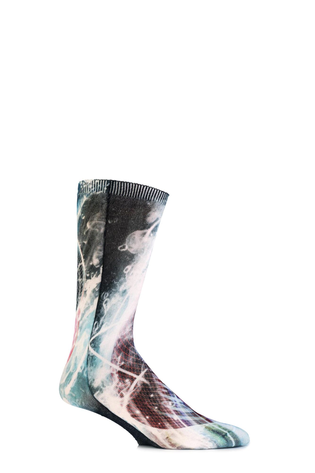 1 Pair HD Printed Socks Men's - Coca Cola