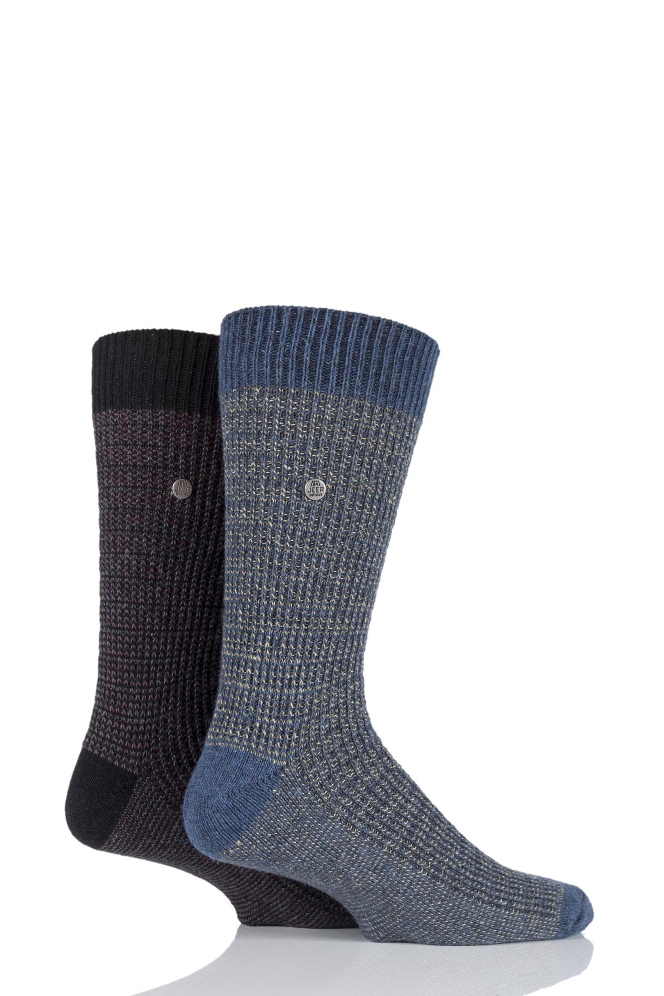 2 Pair Spirit Cotton Socks Men's - Jeep