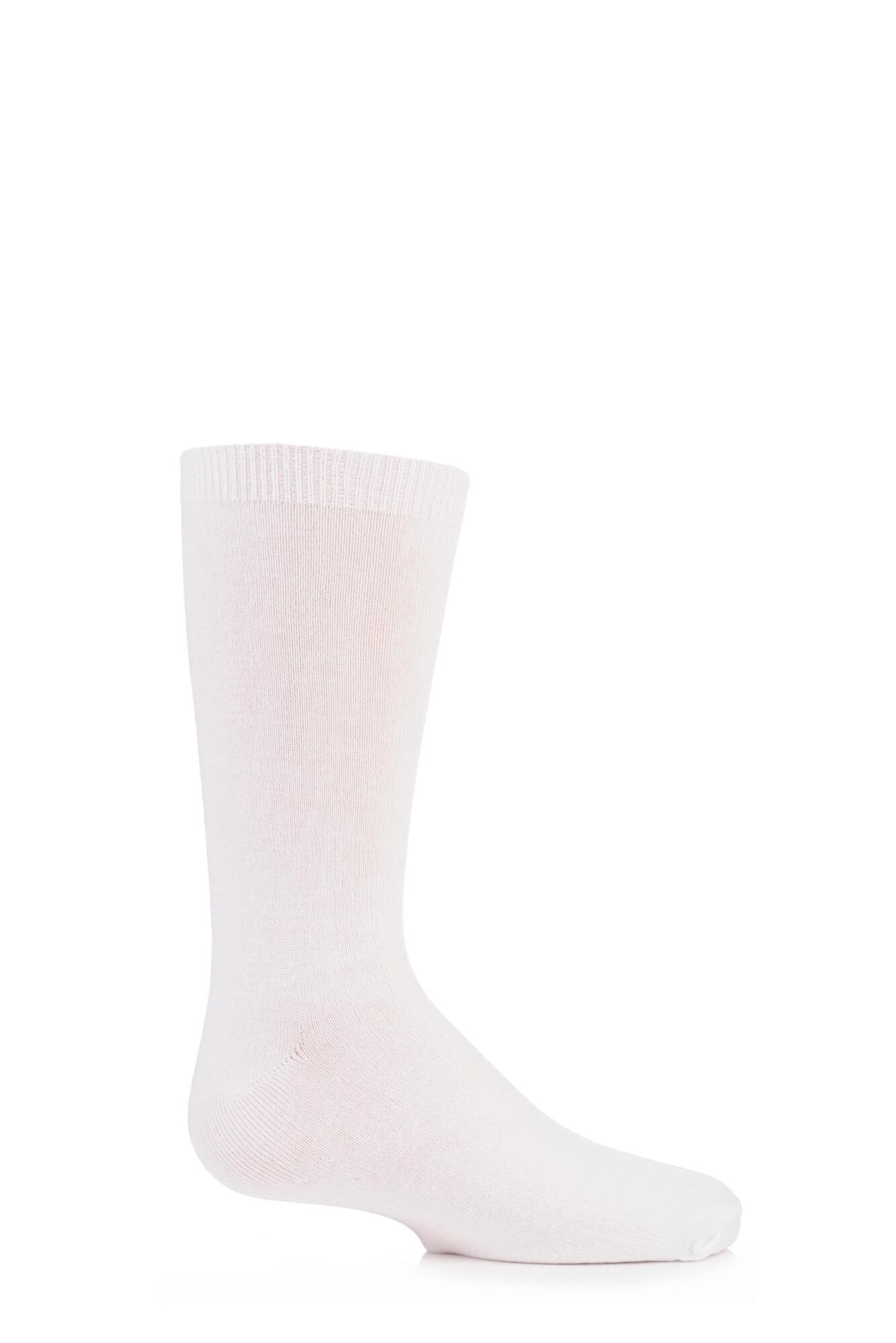 1 Pair Plain Bamboo Socks with Comfort Cuff and Smooth Toe Seams Kids Unisex - SOCKSHOP