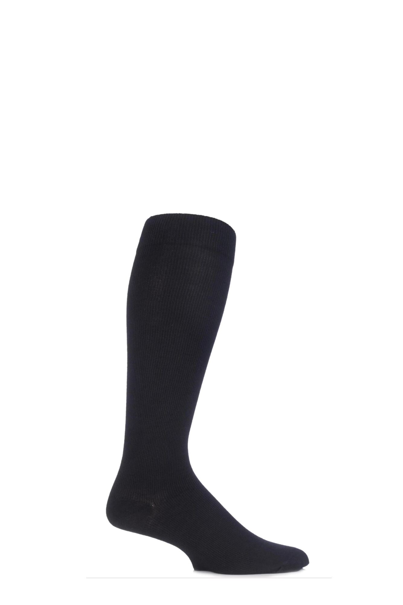 Mens 1 Pair HJ Hall Flysafe Cotton Flight and Travel Socks In 4 Colours From