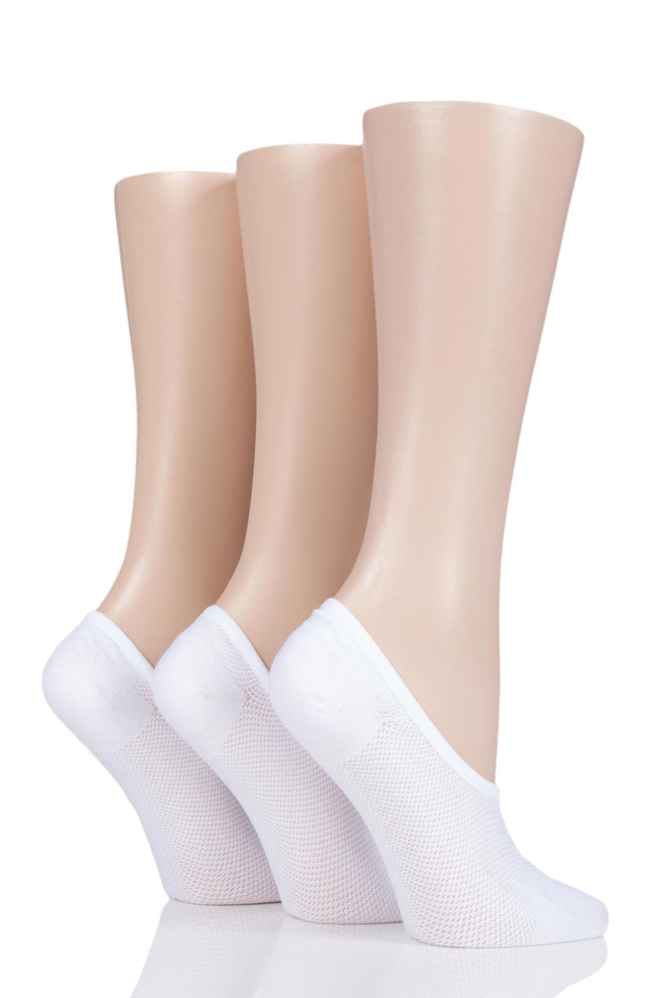 Ladies Pringle Nylon Shoe Liner Socks from