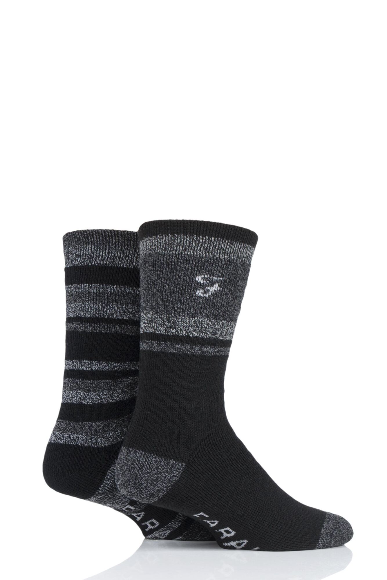 2 Pair Brushed Inner Boot Socks Men's - Farah