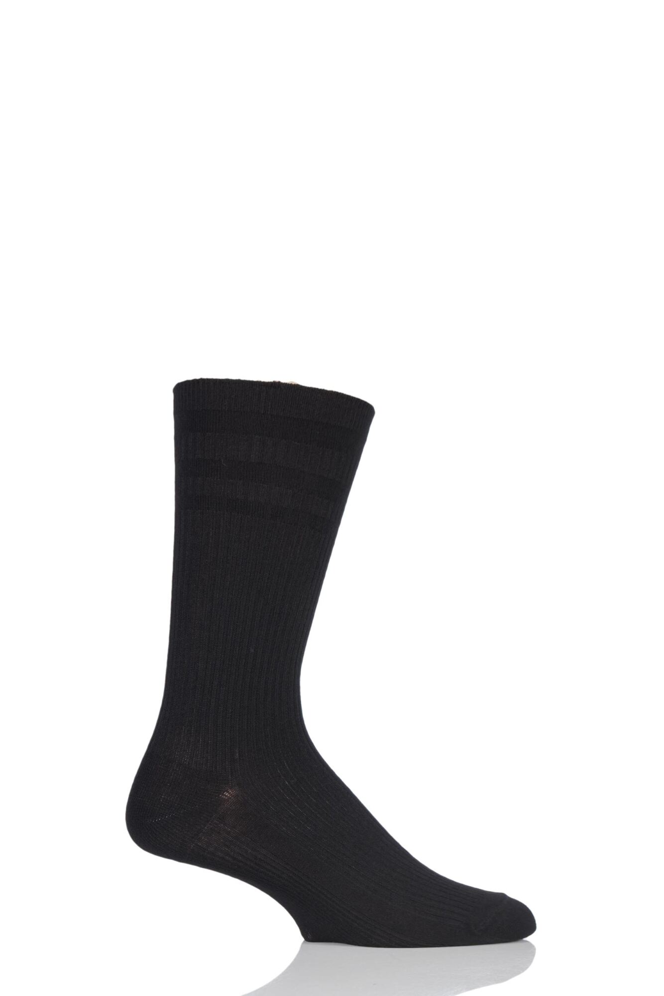 Mens HJ Hall Extra Wide Bamboo Softop Socks