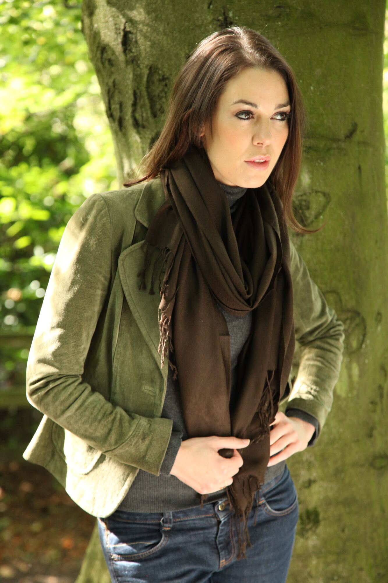  Ladies Fraas 100% Plain Wool Wrap