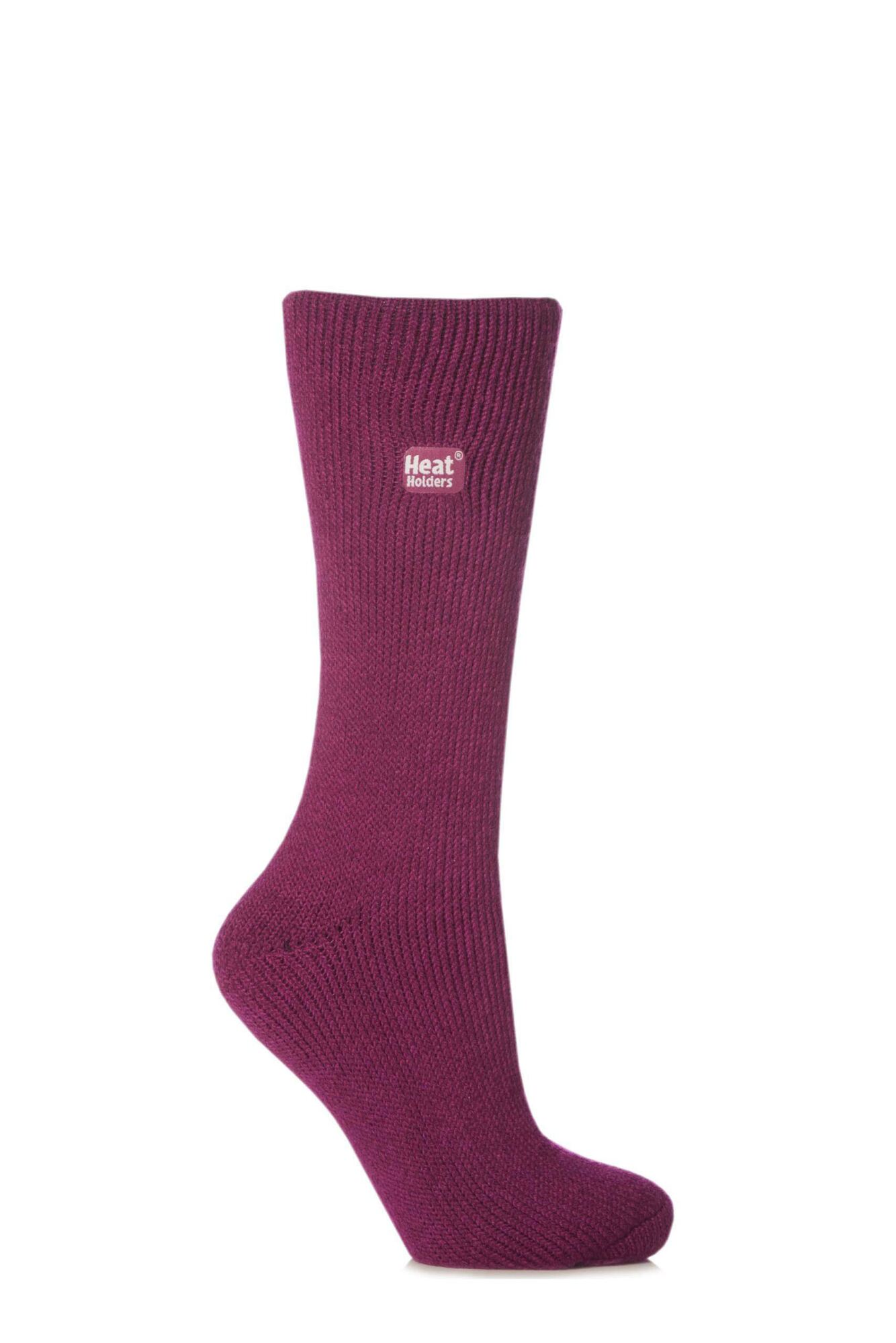 Ladies 1 Pair Original Heat Holders Thermal Socks In 16