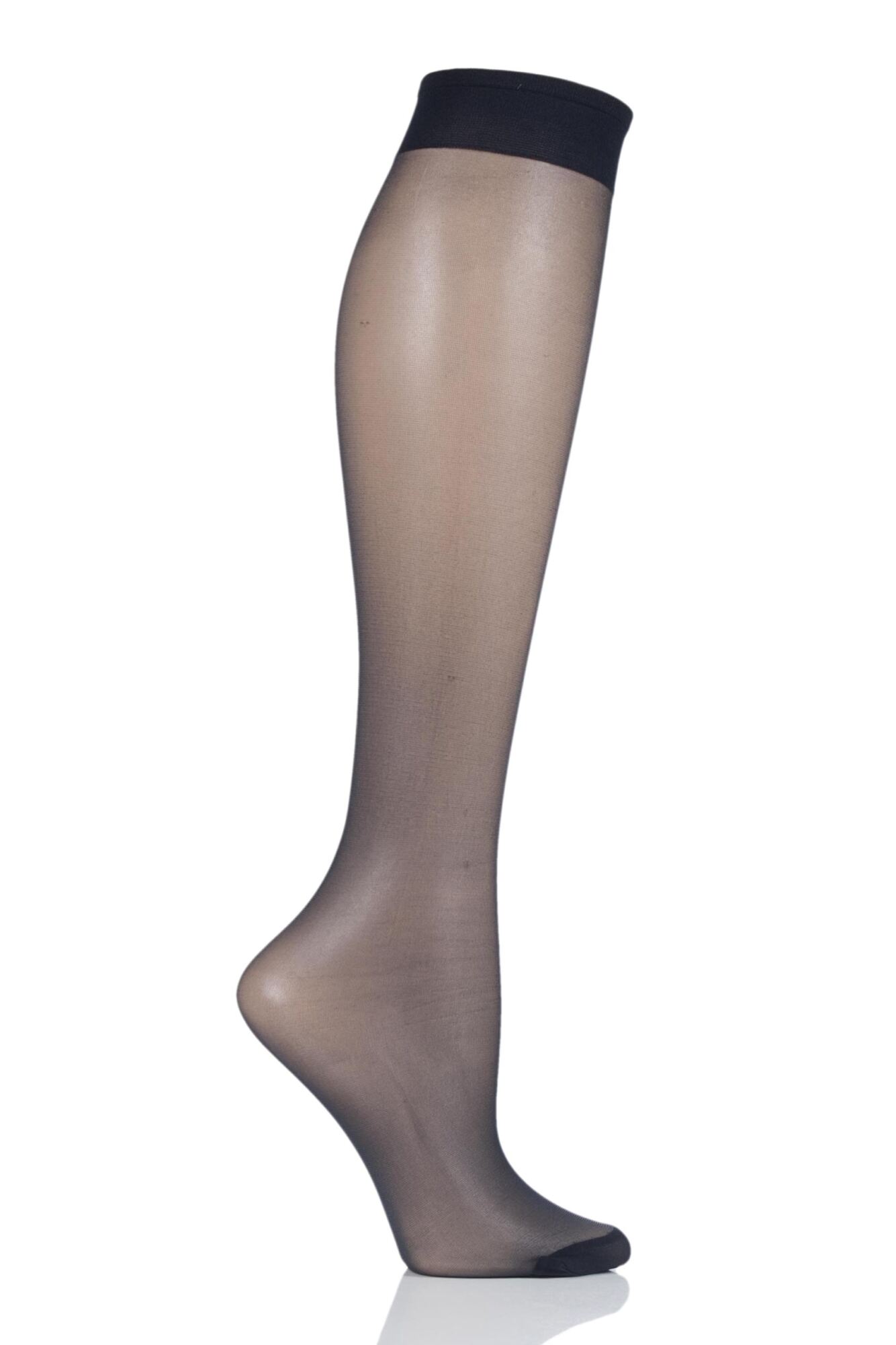 1 Pair Class Knee High Ladies - Levante